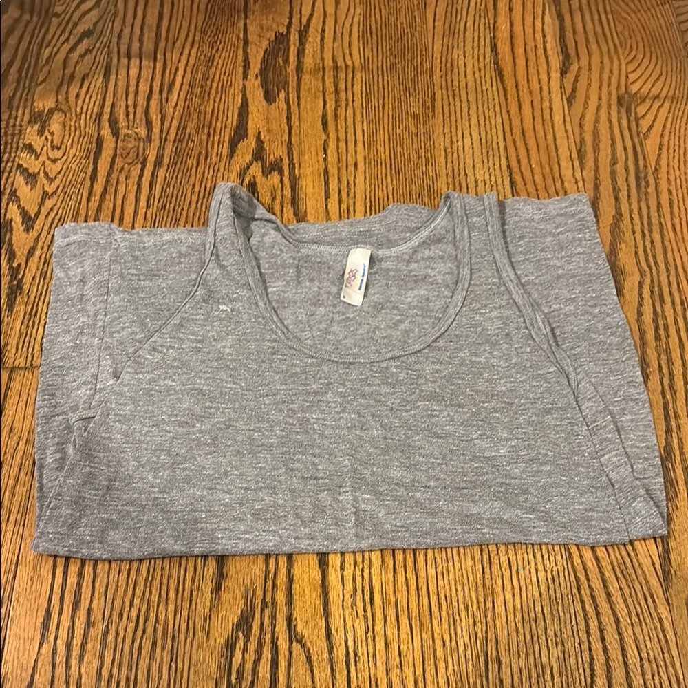 Gray American Apparel Tank